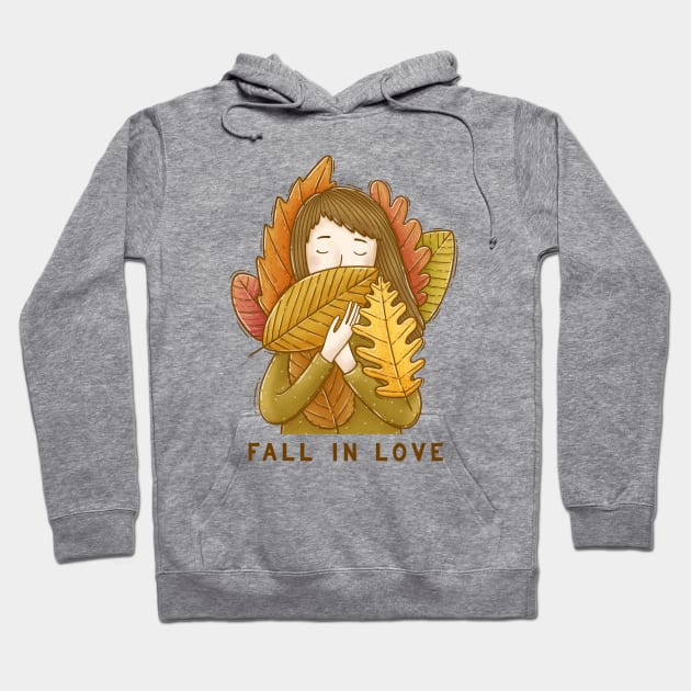 Fall In Love Hoodie by Tania Tania